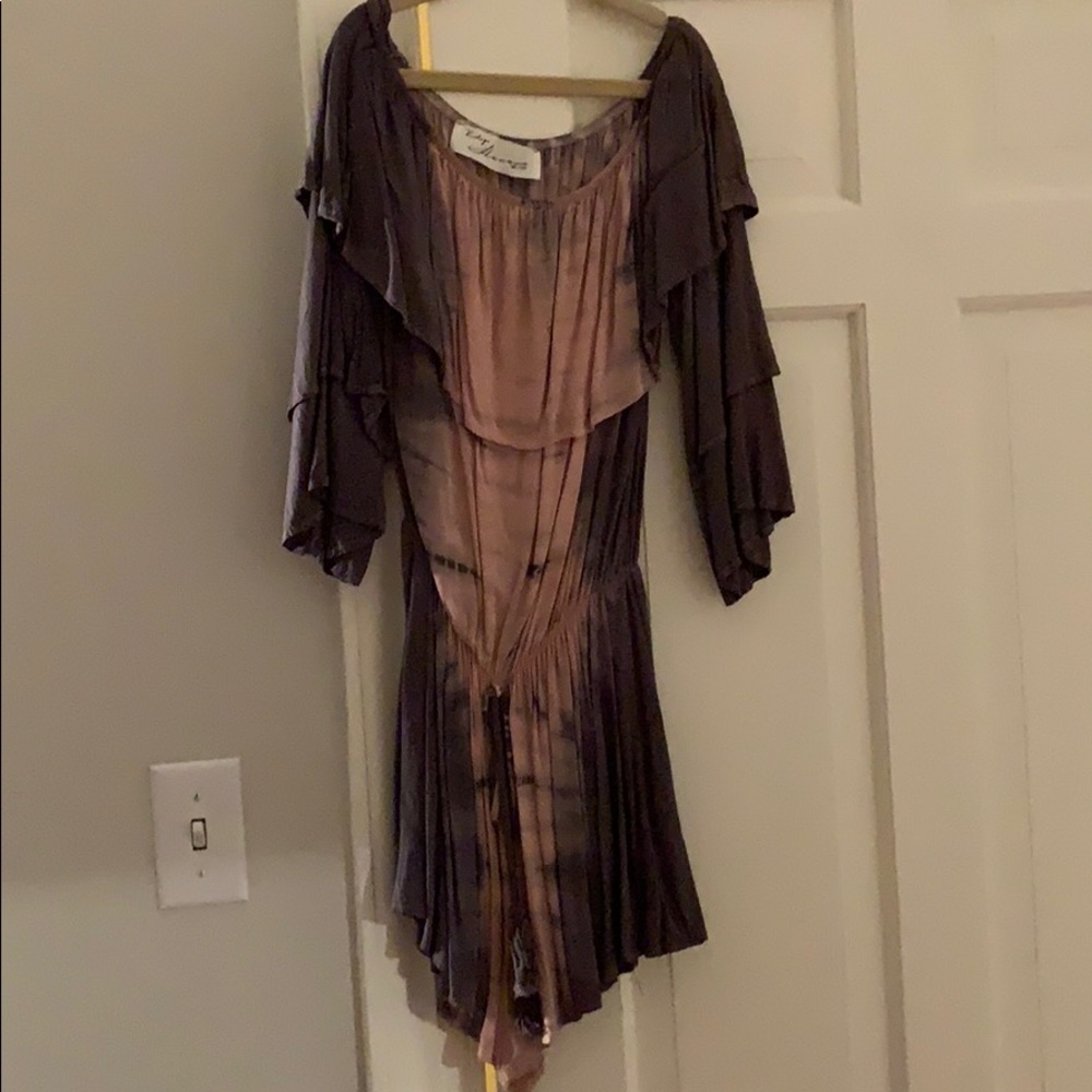 Vintage Havana off the shoulder romper